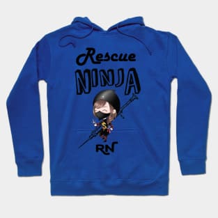 Rescue ninja RN - women -nurse nursing lvn lpn nurse practitioner Hoodie